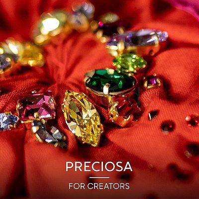 Preciosa® MAXIMA Crystal Fancy Stones Y-PRC-FG8-00030-260-1