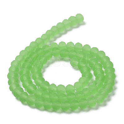 Transparent Glass Beads Strands EGLA-A034-T4mm-MD09-1
