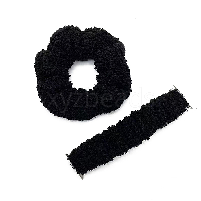 Plush Hairband and Watch Band For iWatch Series 7 Winter limit Smart Watches Size 45mm/42mm/44mm COHT-PW0001-07B-03-1