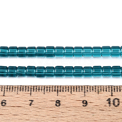 Transparent Glass Beads Strands GLAA-N065-4x4mm-A07-1