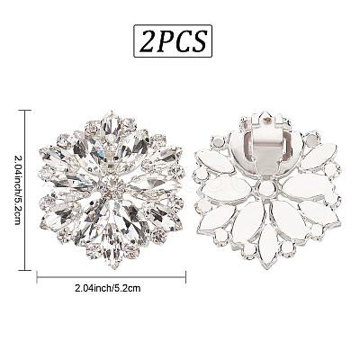 Bridal Wedding Shoe Clip DIY-WH0343-24-1