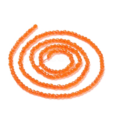 Transparent Glass Beads Strands GLAA-H021-04-26-1