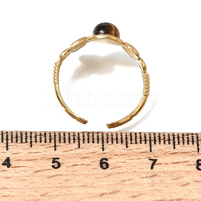304 Stainless Steel Cuff Open Rings for Women GG-CBAE295-01G-06-1