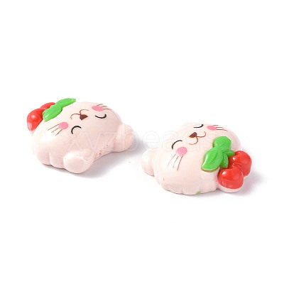 Opaque Resin Cabochons CRES-P023-02E-1