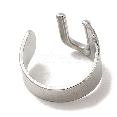 Non-Tarnish 201 Stainless Steel Finger Rings RJEW-H223-04P-U-1