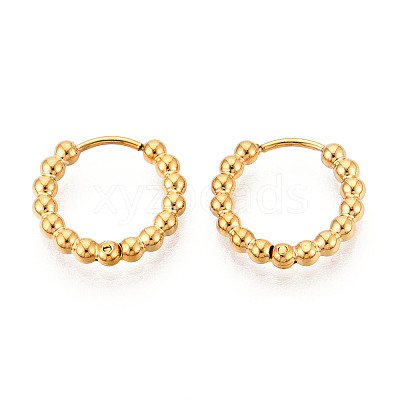304 Stainless Steel Hoop Earrings for Women EJEW-N059-20G-1