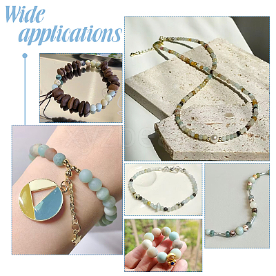 4 Strands Natural Flower Amazonite Beads Strands G-NB0005-09B-1