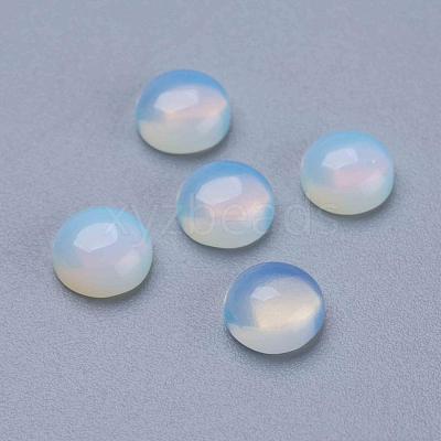 Opalite Cabochons G-P393-R10-10MM-1