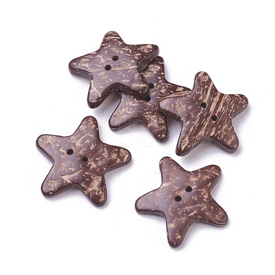 2-Hole Coconut Buttons BUTT-L019-04B-1