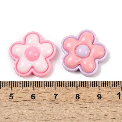 Opaque Resin Enamel Cabochons CRES-D308-12-1