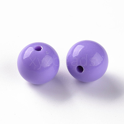 Opaque Acrylic Beads MACR-S370-C16mm-A32-1