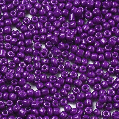 Baking Paint Glass Seed Beads SEED-S002-K11-1