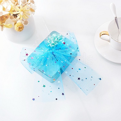 Star Sequin Deco Mesh Ribbons OCOR-P010-F09-1