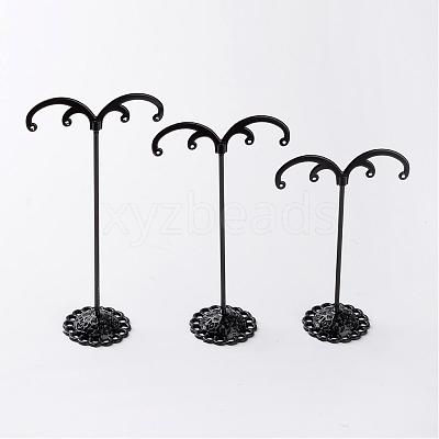 3 Pcs T Bar Iron Earring Displays Sets EDIS-P001-02B-1