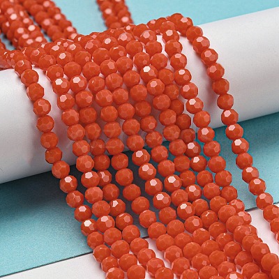 Opaque Glass Beads Stands EGLA-A035-P4mm-D03-1