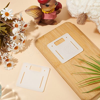 Plastic Card Holder AJEW-WH0473-36A-1