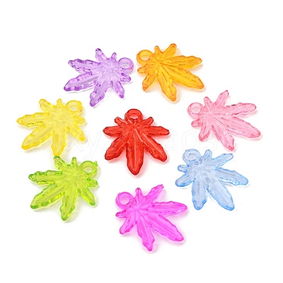 Transparent Acrylic Beads X-PL711Y-1