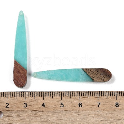 Resin & Wood Pendants WOOD-F015-01H-1