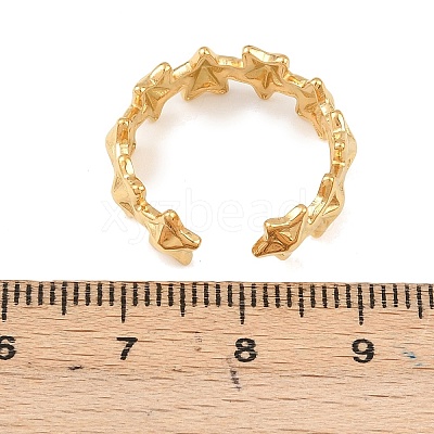 304 Stainless Steel Cuff Open Rings RJEW-P175-01B-G-1