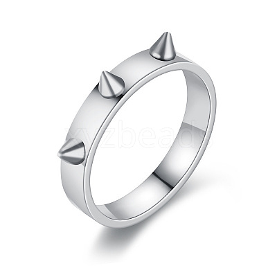 201 Stainless Steel Finger Rings FS-WG9177F-03-1