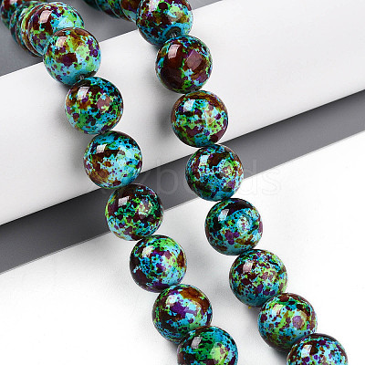Synthetic Turquoise Beads Strands TURQ-T004-08A-04-1