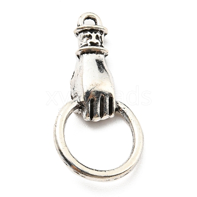 Plated Alloy Pendants X-PALLOY-D020-03AS-1