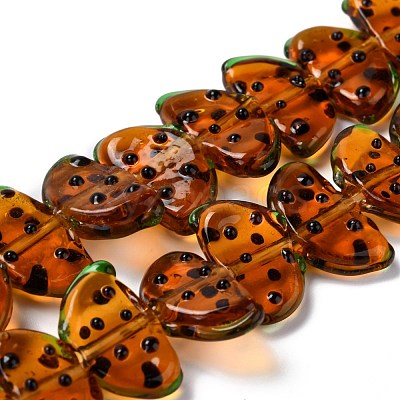 Handmade Lampwork Beads Strands LAMP-I022-29E-1