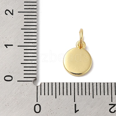 Real 18K Gold Plated Brass Enamel Charms KK-L216-001G-J01-1