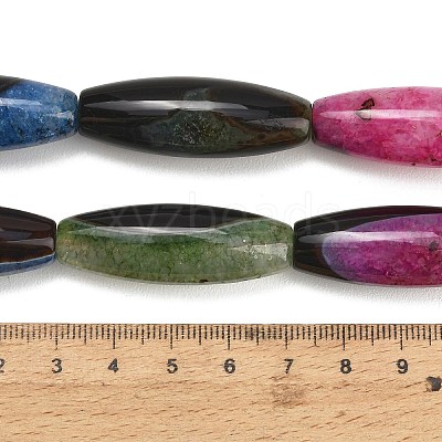 Natural Agate Beads Strands G-L654-G20-01C-1