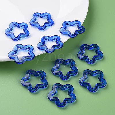 Transparent Acrylic Beads X-MACR-S373-24-B-1