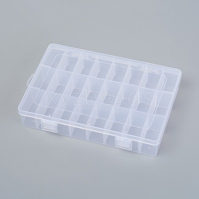 Plastic Removable Bead Containers CON-WH0070-84C-1