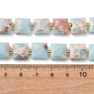Synthetic Shoushan Stone Beads Strands G-F839-A27-01-1