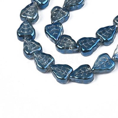 Electroplate Glass Beads Strands EGLA-S188-16-1