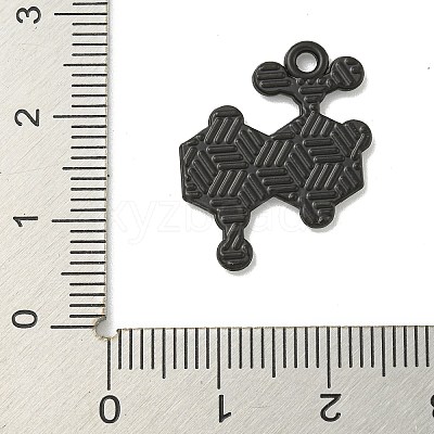 Chemistry Science Theme Alloy Enamel Pendants ENAM-I060-14E-1