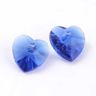 Romantic Valentines Ideas Glass Charms X-G030V14mm-05-1