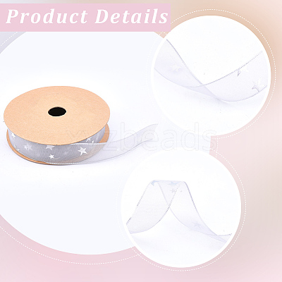 Polyester Ribbons SRIB-WH20020-035C-1