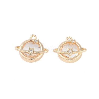 Golden Plated Brass Pendants KK-L218-001G-03-1