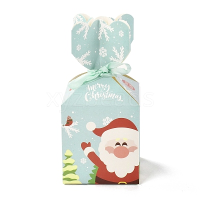 Christmas Theme Paper Fold Gift Boxes CON-G012-03D-1
