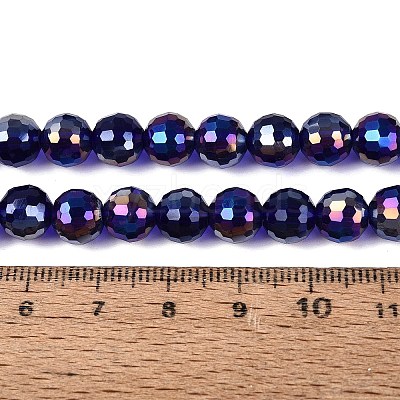 Transparent Glass Beads Strands GLAA-Q107-02A-16-1