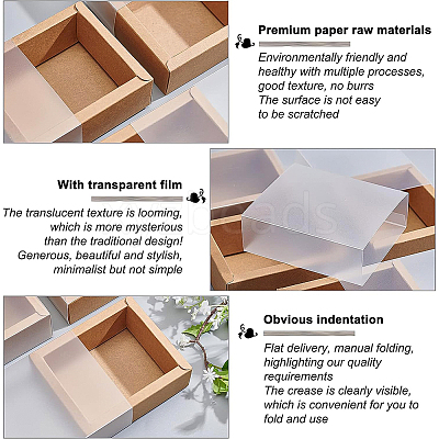 Kraft Paper Jewelry Boxes LS-CON-WH0068-65E-1