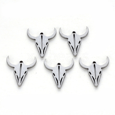 Tarnish Resistant 304 Stainless Steel Charms STAS-N092-52-1