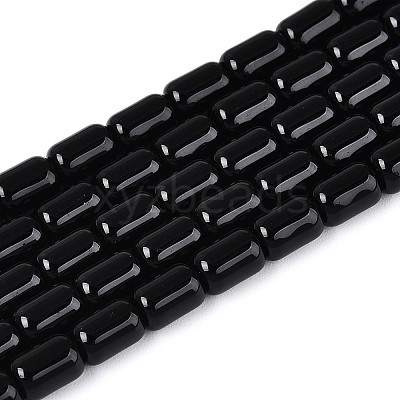 Opaque Glass Beads Strands GLAA-T028-14P-01-1