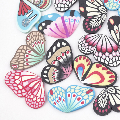 Handmade Polymer Clay Cabochons CLAY-T013-03-1