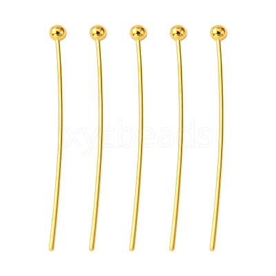Brass Ball Head pins X-KK-R020-06G-1