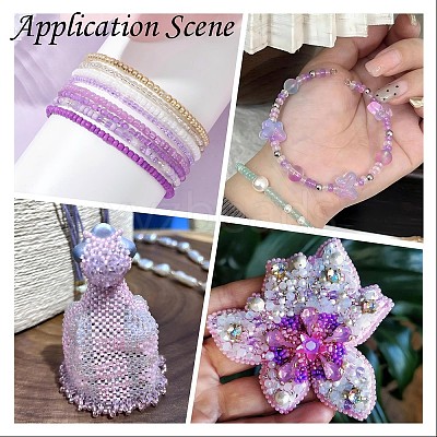 12/0 Glass Seed Beads SEED-S060-A-968-1