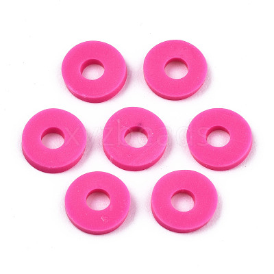 Handmade Polymer Clay Beads CLAY-Q251-6.0mm-60-1