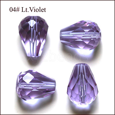 Imitation Austrian Crystal Beads SWAR-F062-10x8mm-04-1
