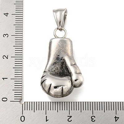 316 Surgical Stainless Steel Pendants STAS-E212-127AS-1