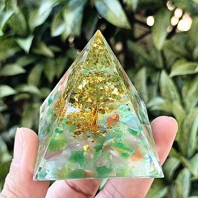 Orgonite Pyramid Resin Energy Generators PW-WGE81C6-01-1
