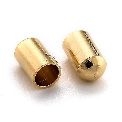 Brass Cord Ends X-KK-H759-34C-G-1
